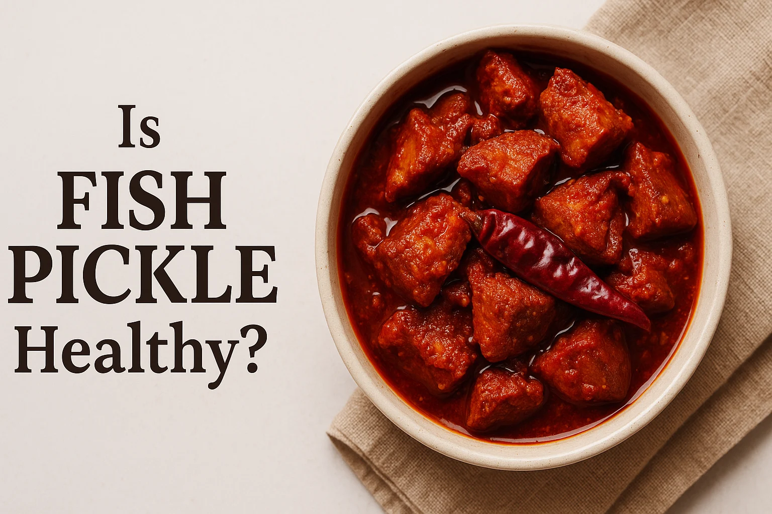 is fish pickle healthy
