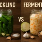 pickling vs fermenting