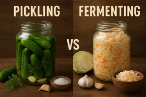 Pickling vs Fermenting: Unravelling the Tangy Truth of Food Preservation