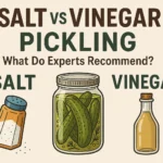 salt vs vinegar pickling